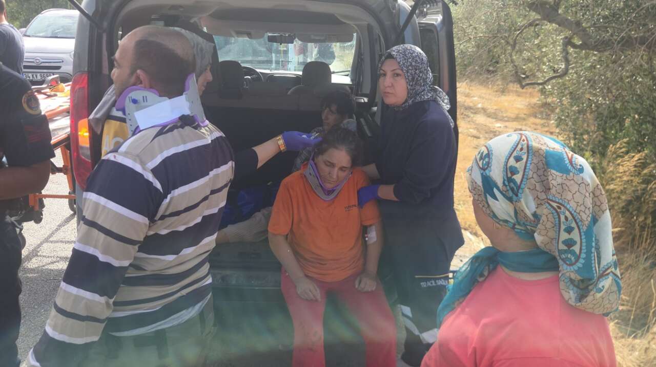 Ağaca çarpan otomobil alev aldı! Abdullah Akşit yanarak can verdi 6